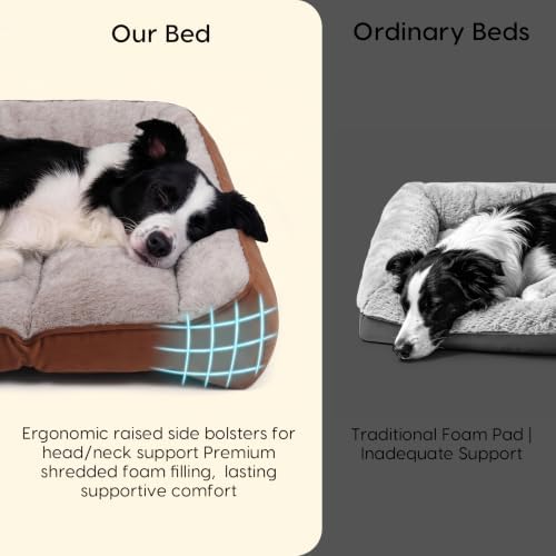Orthopedic Dog Beds Large Sized Dog, Washable Dog Bed - Image 3