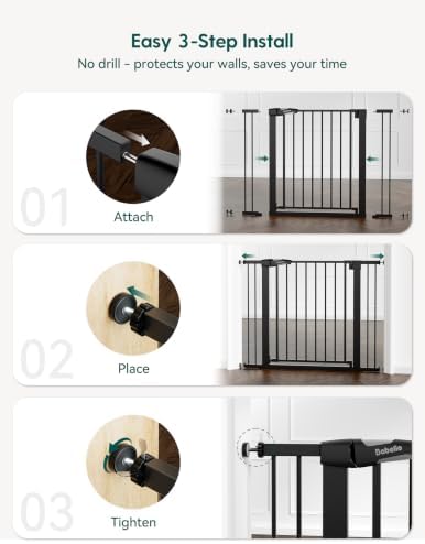 Babelio 36-57" Extra Wide Baby Gate - Image 5