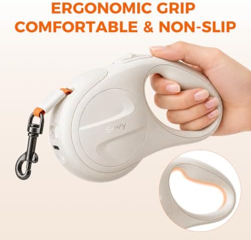 Sevy Glowie Retractable Dog Leash - Image 6