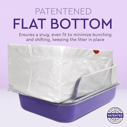 Alfapet Extra Large cat Litter Box Liners-6 Boxes- Heavy Duty 2 mil Thick - Image 5