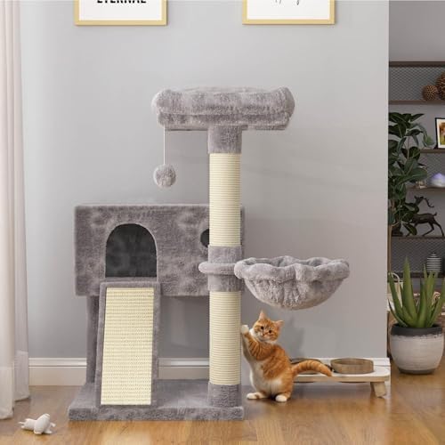 SHA CERLIN Cat Tree 36 Inches Cat Tower - Image 2