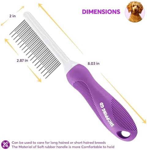 Detangling Pet Comb for Dogs & Cats - Image 3