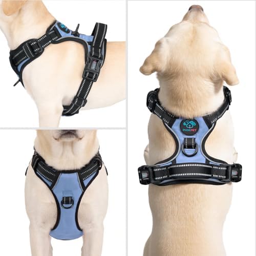 PHOEPET No Pull Dog Harness Reflective Adjustable - Image 2
