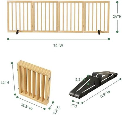 Dog Gate, Freestanding Dog Gates - Image 3