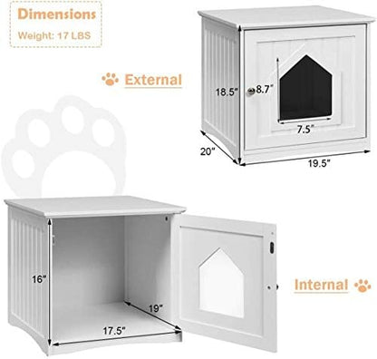 Tangkula Litter Box Enclosure - Image 5