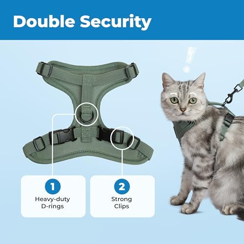 Voyager Escape-Proof Step-in Cat Harness & Leash - Image 5