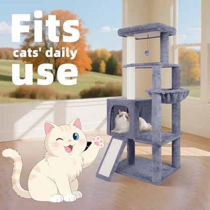 TWDEPART 55" All-in-One Cat Tree Tower - Image 3