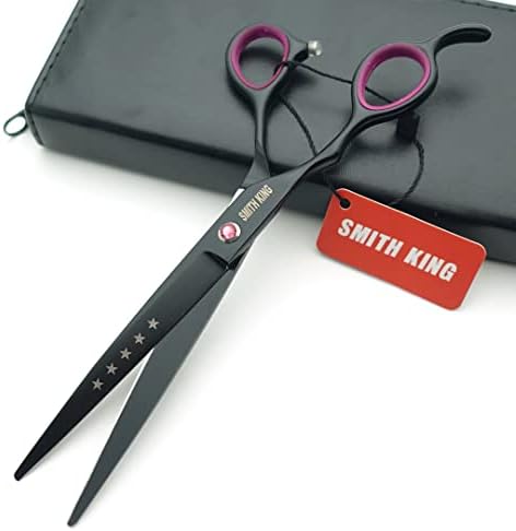 Professional Dog Grooming Shears Set Dogs Straight & thinning & Curved scissors - Image 3