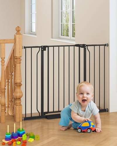 29"-45" Baby Gate, No Drilling Auto Close Dog Gate Indoor by Cideny
