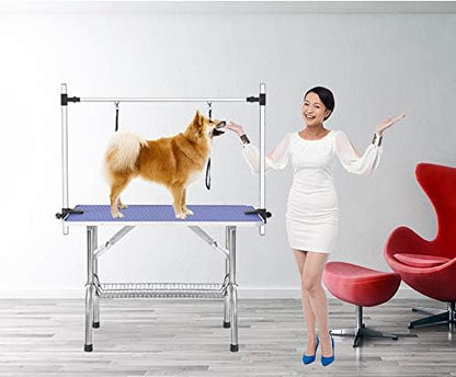 36" Folding Dog Pet Grooming Table, - Image 7
