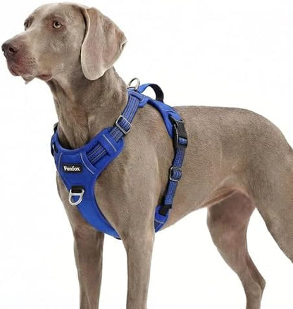 Funfox Dog Harness No Pull, Adjustable Pet Vest Harness, Super Soft Material by MyFUNFOX