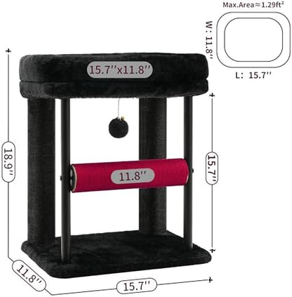 Hey-brother Cat Tree, Sturdy Tower - Image 3