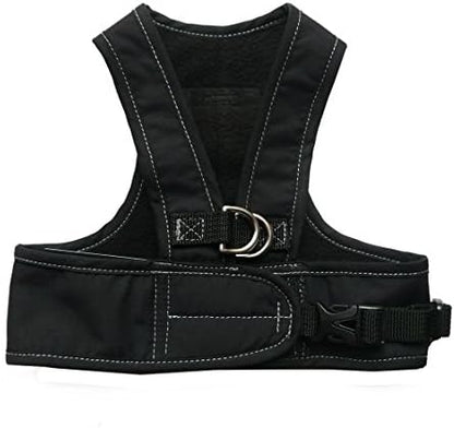 Step Easy Harness-Black- Extra Small by mycaninekids