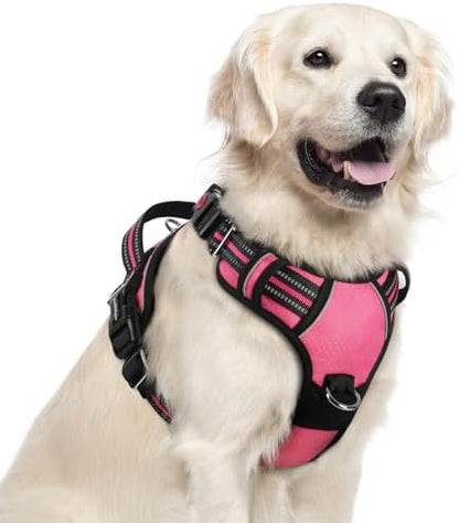 rabbitgoo Dog Harness for Large, No Pull 3 Buckles Easy On & Off by rabbitgoo