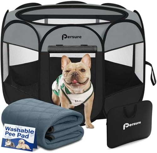 Persure Dog Cat Playpen Tent Crate Cage by PERSURE