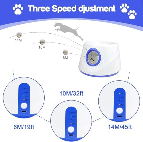 Automatic Dog Ball Launcher-Interactive Dogs Balls Thrower - Image 2