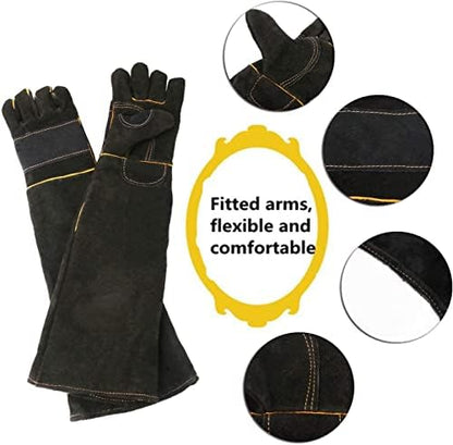 AOWPFVV Animal Handling Gloves Bite Proof - Image 3