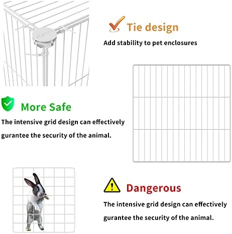 Pet Playpen, Small Animal Cage DIY Wire Fence - Image 3
