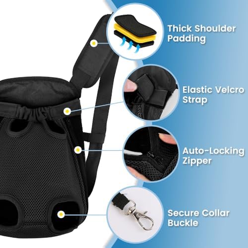 Mosago Dog Backpack Carrier, Front Chest Carrier - Image 5