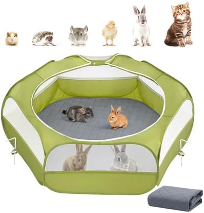Pawaboo 2-in-1 Small Animals Playpen by Pawaboo