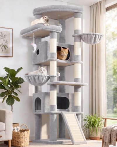 Globlazer 80in Tall Extra Large Heavy Duty Corner Cat Tree Tower by Globlazer