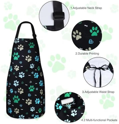 Dog Grooming Water-repellent Apron - Image 3