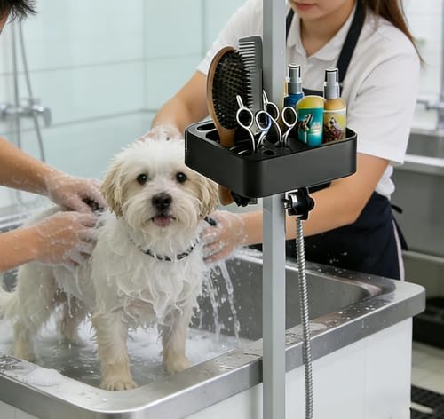 Adjustable Pet Grooming Tools Holder， Grooming Tool Storage Box - Image 3