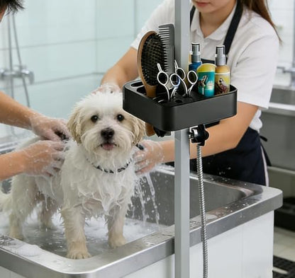 Adjustable Pet Grooming Tools Holder， Grooming Tool Storage Box - Image 3