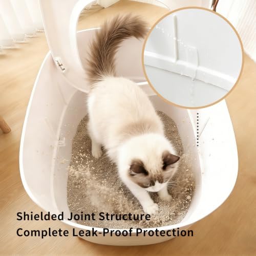 MS!MAKESURE Large Top Entry Cat Litter Box - Image 6