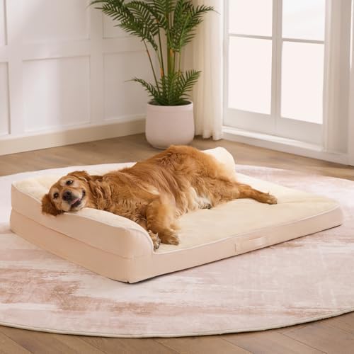 XXL Orthopedic Dog Bed, Extra Large Dogs by Aeroluxe