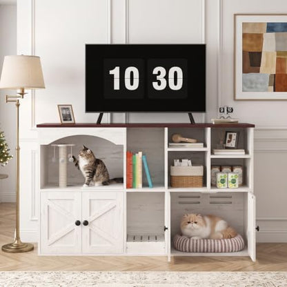 HOOBRO Cat Litter Box Enclosure - Image 2
