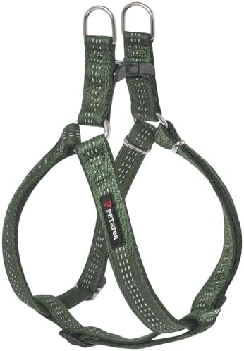 Step in Dog Harness, Reflective Adjustable Vest Harness by Petarea