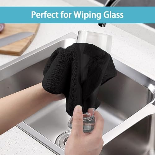HOMEXCEL 150PK Microfiber Cleaning Cloth, Cleaning Rag - Image 5