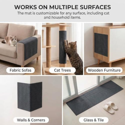 Self Adhesive Cat Scratch Couch Pads - Image 7