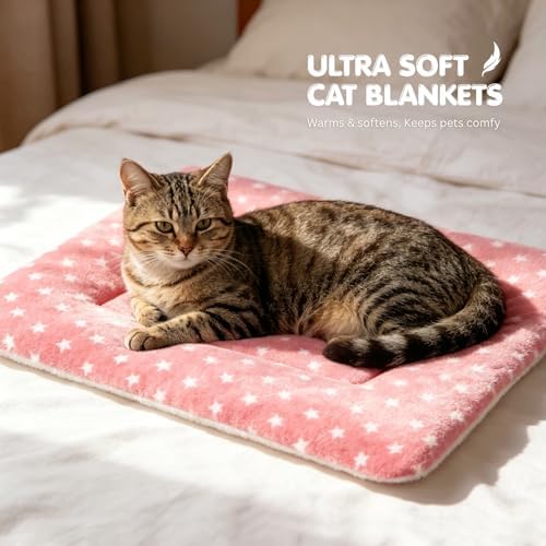 4 Pack Cat Bed Mat, Washable Sleeping Pad - Image 2