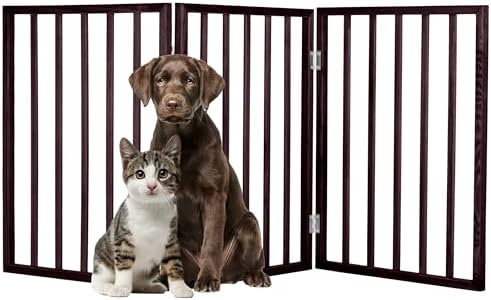 3-Panel Indoor Foldable Dog Fence by PETMAKER