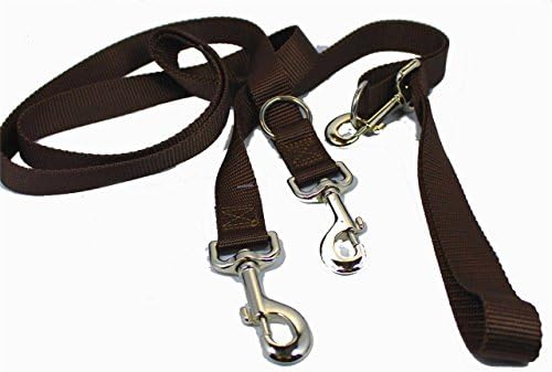 2 Hounds Freedom Multipurpose 1 Inch Euro Pet Leash 4 to 8 Foot or Double Dogs by 2HoundsDesign