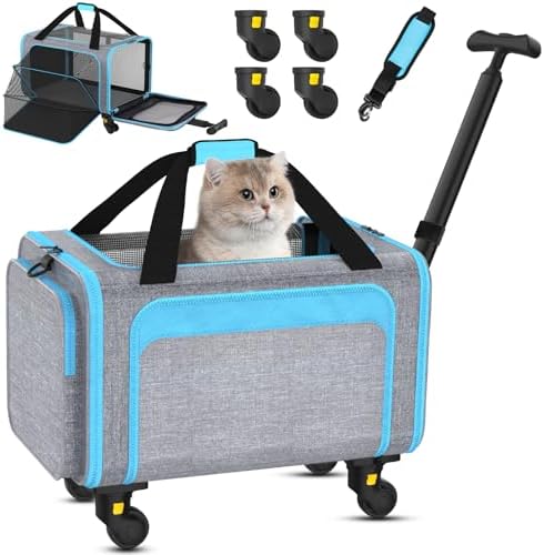 Airline Pet Carrier with Wheels by Unknown