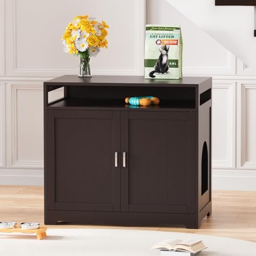 Cat Litter Box Enclosure by Unknown