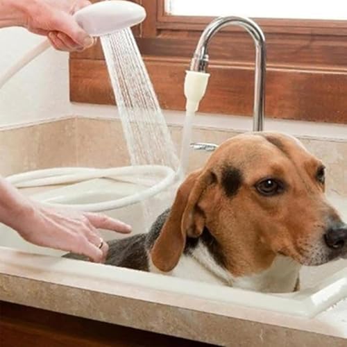 13.12ft Sink Hose Faucet Sprayer Handheld Shampoo Shower - Image 5