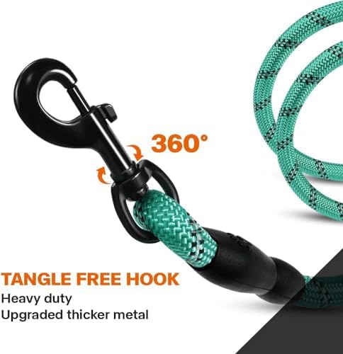 Taglory Rope Dog Leash for Medium Large Dogs, 4 FT Padded Handle - Image 6