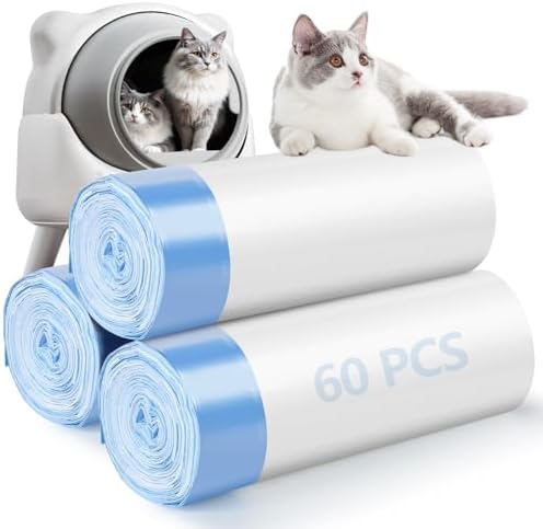 60 Pack Litter Box Bags Compatible by ondware