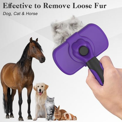 Dipoo Self Cleaning Cat & Dog Grooming Brush - Image 6