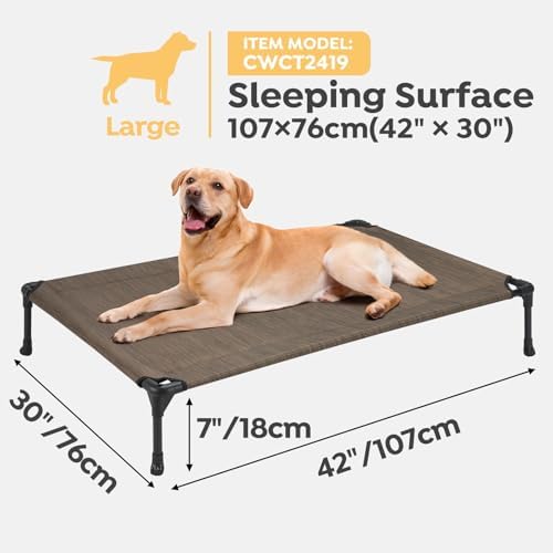 Veehoo 2 Pack Outdoor Elevated Dog Bed - Image 3