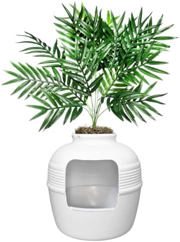 Good Pet Stuff Original Hidden Litter Box Planter, Decorative Cat Litter by TheGoodPetStuffCompany
