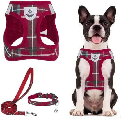 PUPTECK Dog Harness, Collar and Leash Set No Pull by PUPTECK