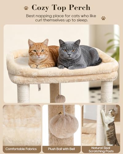 SYANDLVY Small Modern Cat Tree - Image 4