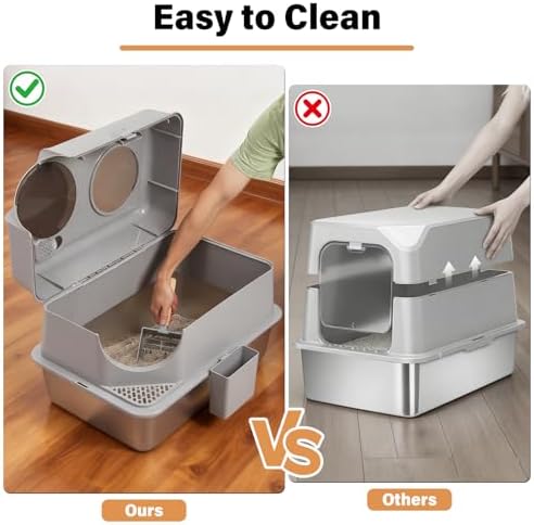 Stainless Steel Litter Box - Image 5