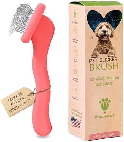 Slicker Brush for Dogs by FlyingPawfect