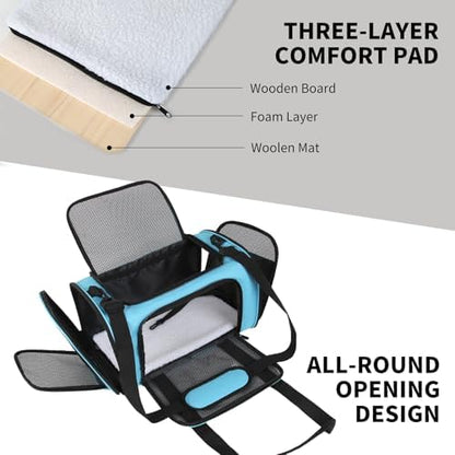 Pet Carriers Soft-Sided Airline Approved Carrier Bag - Image 2